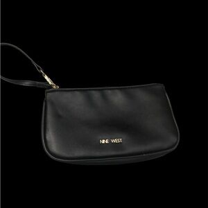 Nine West Elegant Black Wristlet
